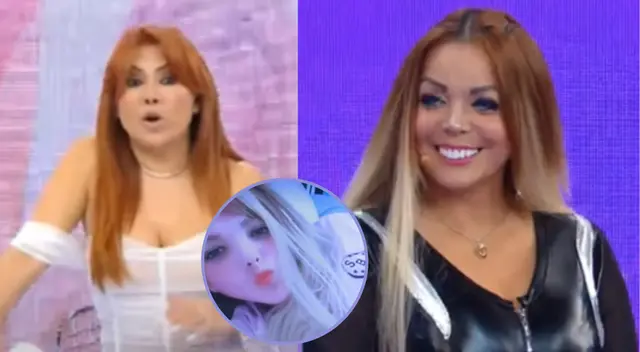 Magaly Medina asombrada por ver a Shirley Cherres sin filtros