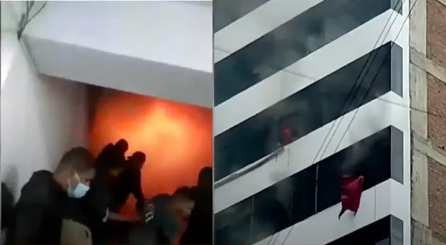 Incendio en Gamarra: red de agua de edificio siniestrado no funcionó [VIDEO]