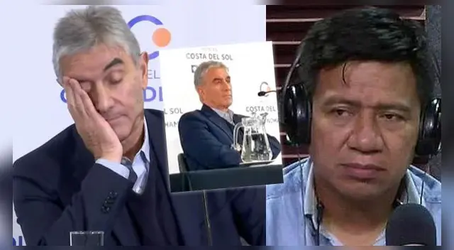 Así reaccionó Juan Carlos Oblitas tras cuestionables preguntas de Silvio Valencia.