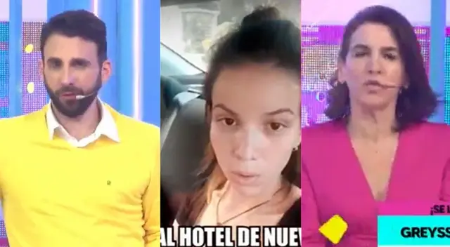 Greissy Ortega ya está en Estados Unidos con sus tres hijos