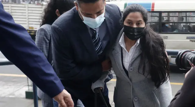 Hermana de Lilia Paredes se presentó ante la Comisión de Fiscalización del Parlamento Nacional.