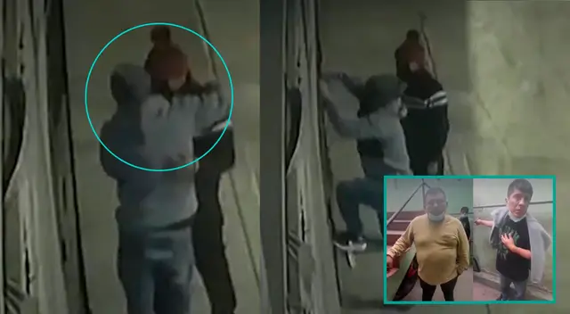 Ladrones se abrazan durante intento de robo a un negocio. Ladrones se abrazan durante intento de robo a un negocio.