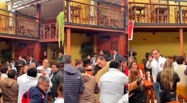 Exjefe de Estado estuvo en la sierra luego de haber iniciado el proceso de inscripción de su partido Perú primero.