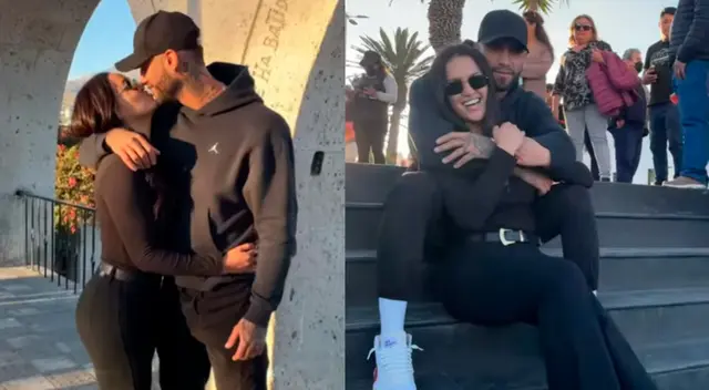 Angie Arizaga ya lleva más de un año y siete meses de relación con Jota Benz, por lo que no dudó en regalarle un viaje por su cumpleaños.