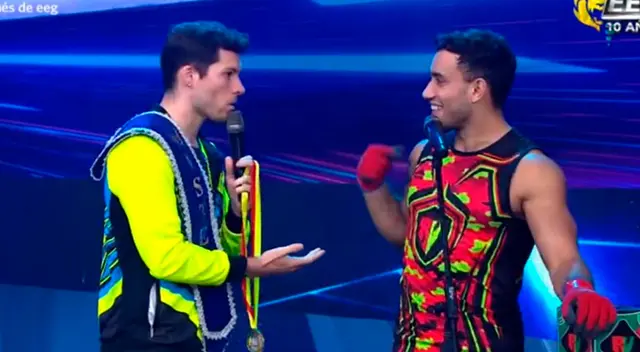 El chico reality Said Palao no le gustó que Patricio Parodi le regale su medalla y le contestó sin tapujos. El chico reality Said Palao no le gustó que Patricio Parodi le regale su medalla y le contestó sin tapujos.