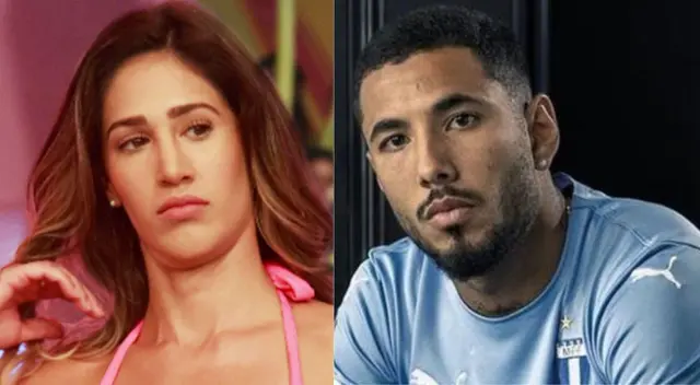 Tepha Loza viajó a Suiza a reencontrarse con futbolista Sergio Peña