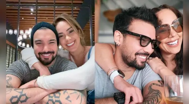 Karen Schwarz y Ezio Oliva celebraron un año más de relación sentimental. Foto: Karen Schwarz/Instagram Karen Schwarz y Ezio Oliva celebraron un año más de relación sentimental. Foto: Karen Schwarz/Instagram
