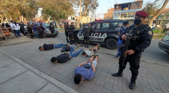 Comas: cae banda de delincuentes que pretendía asaltar una botica [VIDEO]