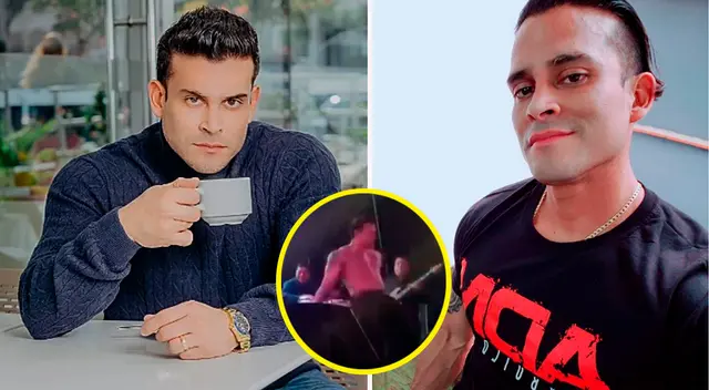 Christian Domínguez realiza llamativo baile en pleno show. Christian Domínguez realiza llamativo baile en pleno show.