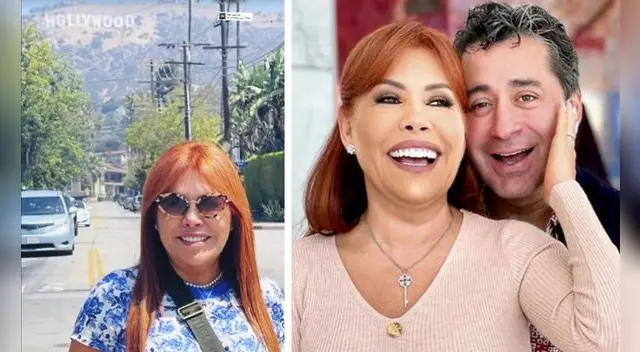 Magaly Medina se luce feliz en Hollywood. Magaly Medina se luce feliz en Hollywood.