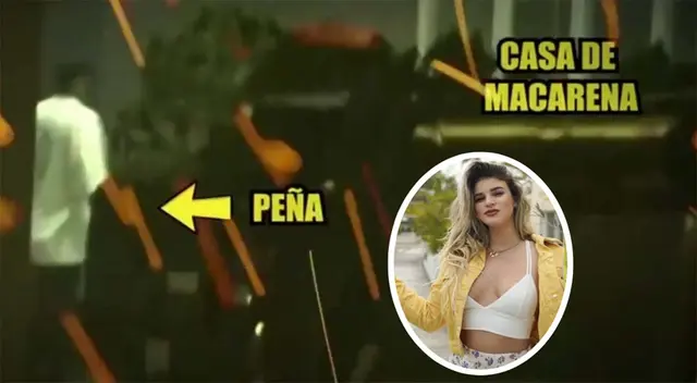 Macarena Vélez y hermano de Sergio Peña se lucen juntitos.