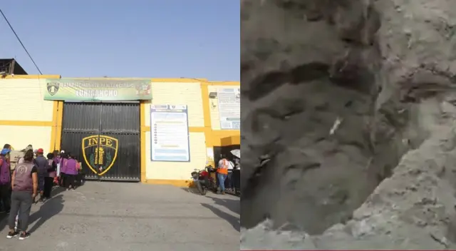 SJL: encuentran droga enterrada en el penal de Lurigancho [VIDEO]