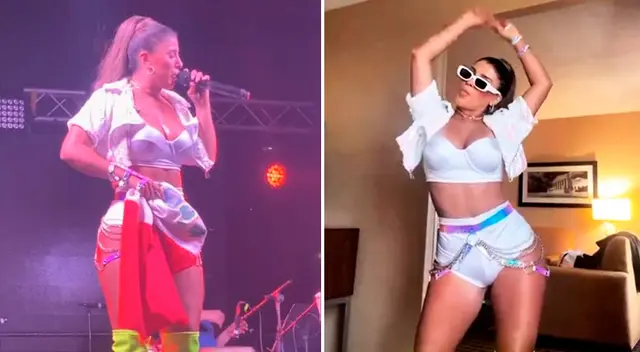 Yahaira Plasencia se lució en show de Estados Unidos.