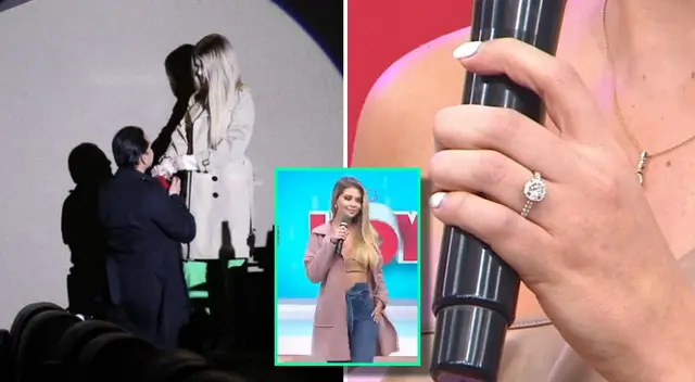 Brunella Horna no tuvo su rocaza en el set y dio que hablar. Brunella Horna no tuvo su rocaza en el set y dio que hablar.