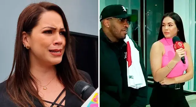 Melissa Klug se la mandó a Jefferson Farfán. Melissa Klug se la mandó a Jefferson Farfán.