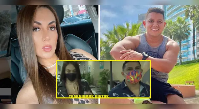 Greis Keren chotea a Néstor Villanueva.