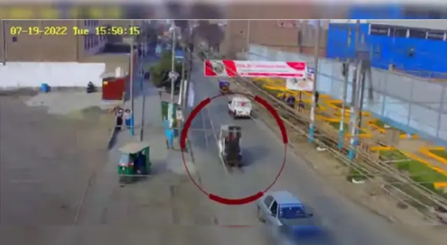 Huachipa: Sujeto roba un montacargas que minutos antes había alquilado