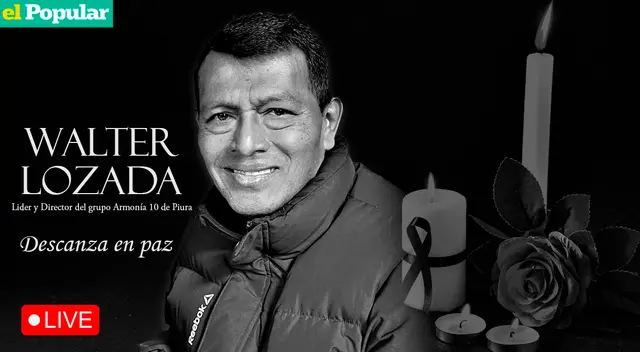 No te pierdas de todos los detalles del velatorio de Walter Lozada.