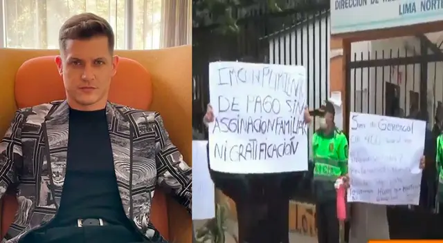 Trabajadoras de limpieza denuncian a empresa de Gino Pesaressi por falta de pagos. Trabajadoras de limpieza denuncian a empresa de Gino Pesaressi por falta de pagos.