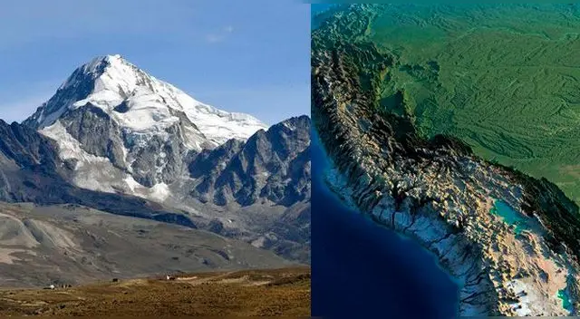 ¿La corteza terrestre se hunde debajo de la Cordillera de los Andes?