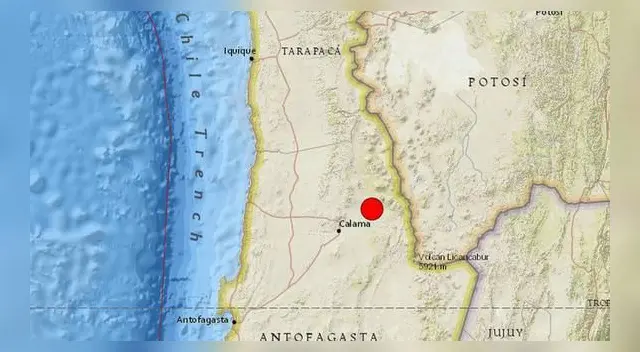 El movimiento telúrico se sintió al norte del país vecino poniendo en alarma a los demás estados. El movimiento telúrico se sintió al norte del país vecino poniendo en alarma a los demás estados.