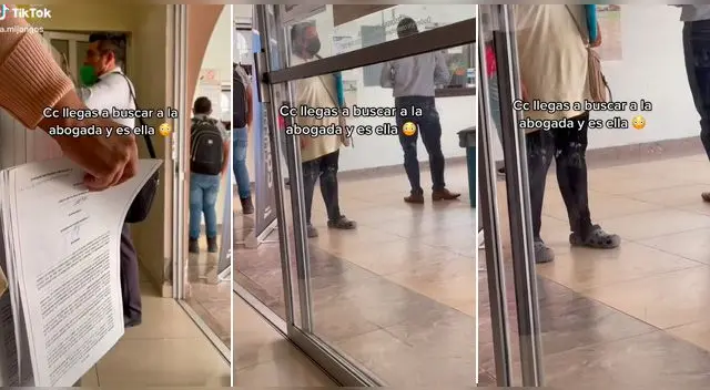 La escena se ha vuelto viral en las redes sociales.