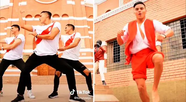 Joven baila festejo en Chincha.