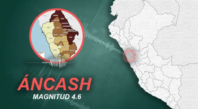Registran fuerte temblor en Áncash, en medio de Fiestas Patrias.