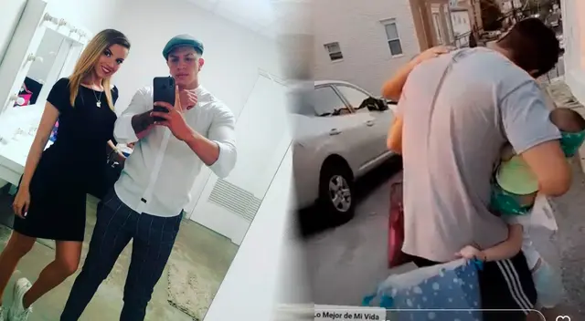 Ítalo Villaseca junto a sus tres hijos tras tres largos meses. Ítalo Villaseca junto a sus tres hijos tras tres largos meses.