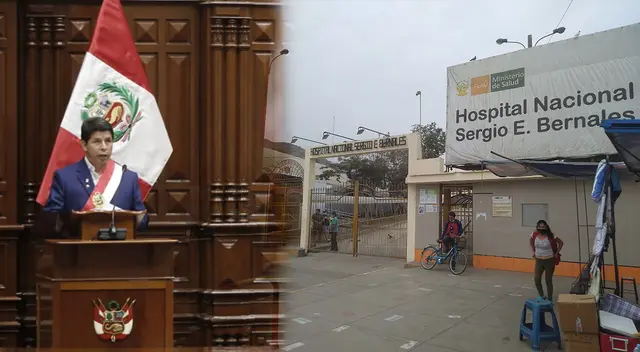 Pedro Castillo se pronunció sobre los cambios el Hospital Sergio E. Bernales. Pedro Castillo se pronunció sobre los cambios el Hospital Sergio E. Bernales.