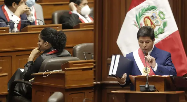 Rosangella Barbarán da la espalda a Pedro Castillo Rosangella Barbarán da la espalda a Pedro Castillo