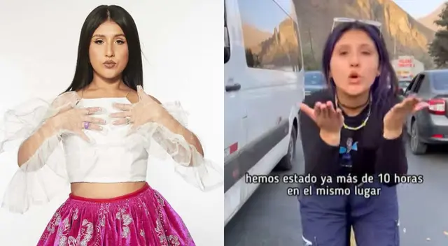 Milena Warthon canceló show en Huancayo