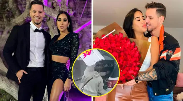 Melissa Paredes y Anthony Aranda son captados juntos.