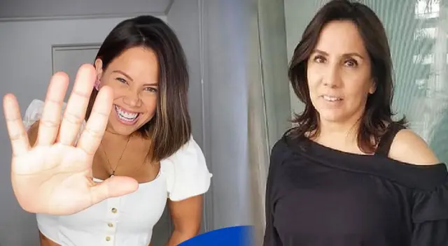 Andrea San Martín y su madre discuten por ensuciar la frazada. Andrea San Martín y su madre discuten por ensuciar la frazada.