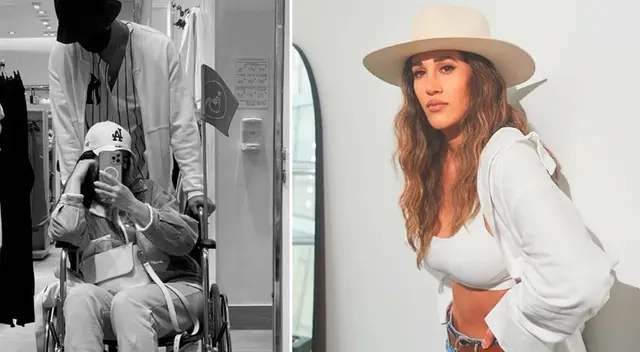 Tepha Loza usa silla de ruedas y causa preocupación. Tepha Loza usa silla de ruedas y causa preocupación.