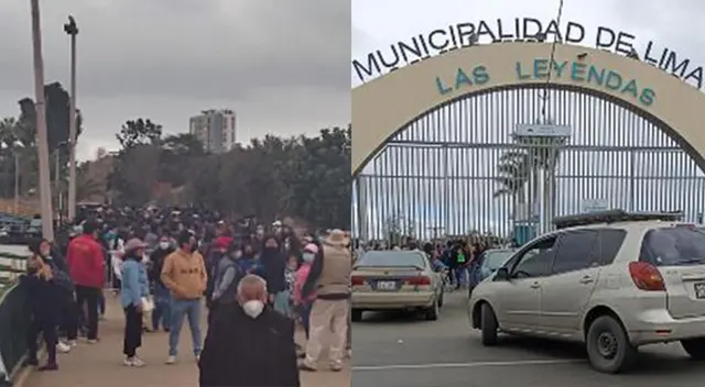 Parque de Las Leyendas: más de 70 personas agredieron a la seguridad y entraron a empujones [VIDEO]