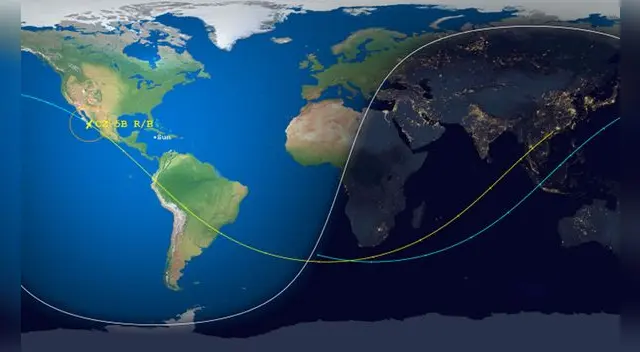 El cohete chino fuera de control se estrella hoy en la Tierra y esto es lo que se sabe hasta el momento. El cohete chino fuera de control se estrella hoy en la Tierra y esto es lo que se sabe hasta el momento.