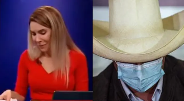 Conductora de TV indicó que aceptó el triunfo del profesor rural durante las elecciones presidenciales.