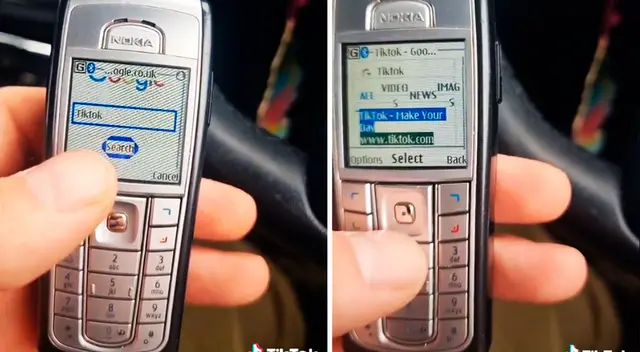 En las imágenes virales se puede ver que el joven ingresa al buscador Google y luego coloca el nombre del aplicativo. En las imágenes virales se puede ver que el joven ingresa al buscador Google y luego coloca el nombre del aplicativo.