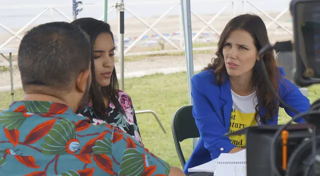 Maju Mantilla junto a Daniela Feijoo en película nacional. Maju Mantilla junto a Daniela Feijoo en película nacional.