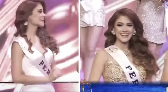 La representante peruana es una de las favorita de la noche. La representante peruana es una de las favorita de la noche.