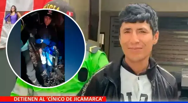 Se trata de Cristian Aníbal Bautista Zacarías (27), alias 'El cínico de Jicamarca'. Se trata de Cristian Aníbal Bautista Zacarías (27), alias 'El cínico de Jicamarca'.