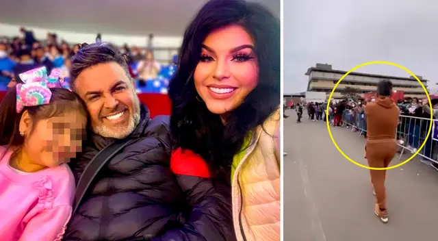 Andrés Hurtado compartió un momento especial con su niña. Andrés Hurtado compartió un momento especial con su niña.