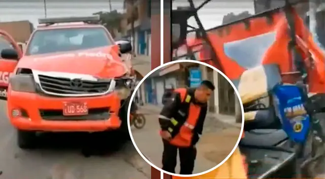 Según afirmaron algunos testigos del accidente de tránsito, el conductor de la camioneta municipal mostró signos de haber tomado bebidas alcohólicas.