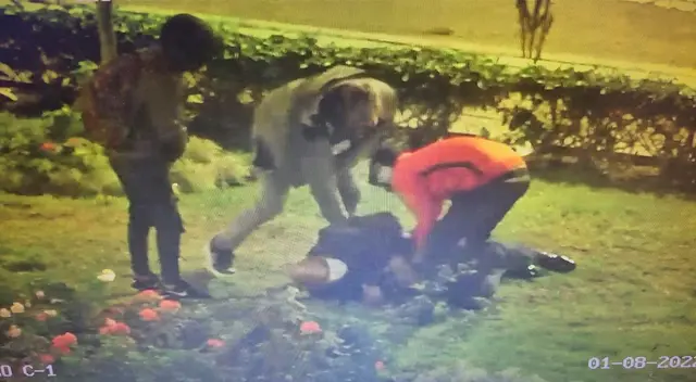 Sujetos golpearon y amenazaron a señor para robarle.