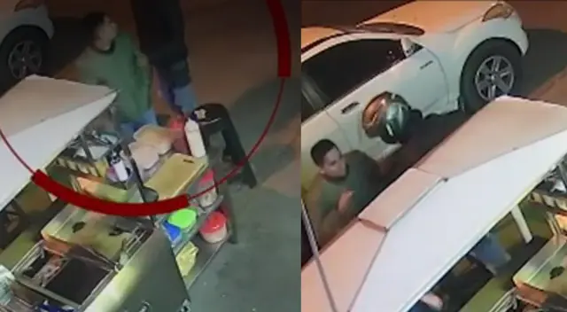 Roban a hombre que esperaba comer su hamburguesa en Los Olivos.