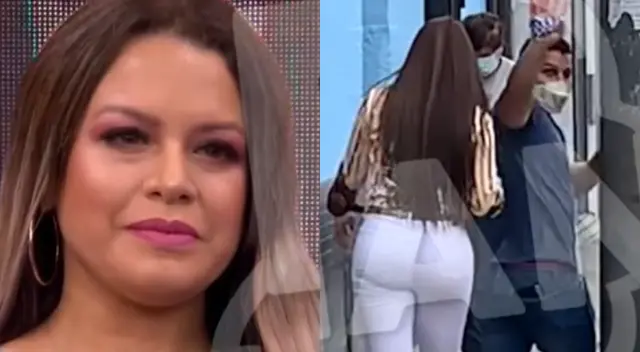 Florcita Polo y su reacción al ver a Néstor Villanueva con Greis Keren Florcita Polo y su reacción al ver a Néstor Villanueva con Greis Keren