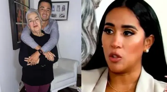 Melissa Paredes denunció por violencia psicológica a su ex suegra.
