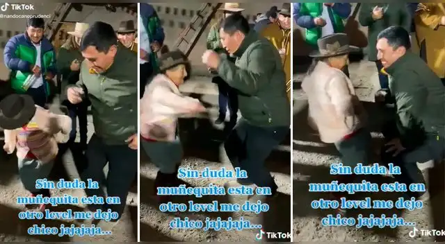 La escena se ha vuelto viral en las redes sociales. La escena se ha vuelto viral en las redes sociales.