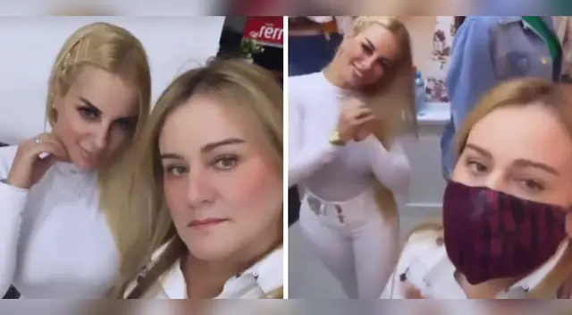 Lourdes Sacín y Dalia Durán juntas.